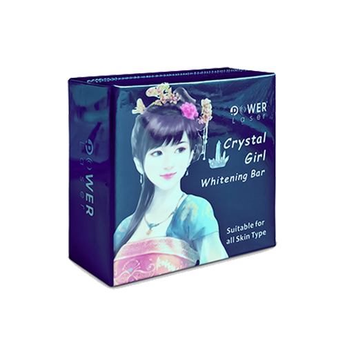 POWER LASER CRYSTAL GIRL BAR SOAP - 100gm